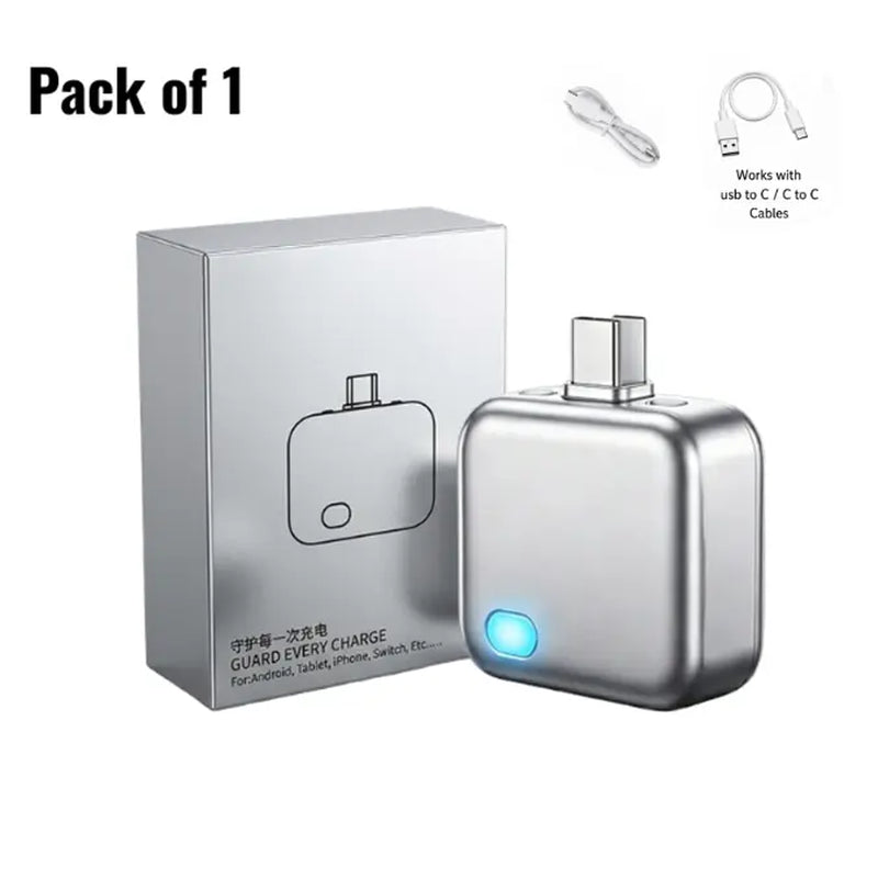 140W Physical-Disconnect Battery Guard, Auto&Self Eject Charger,Smart Auto-Stop Charging Accessory for Mobile Smartphones & Handheld Devices, Anti-Overcharge Protection for Safe Overnight Charging, Universal for Phones Laptops Tablets,Motherday Gift